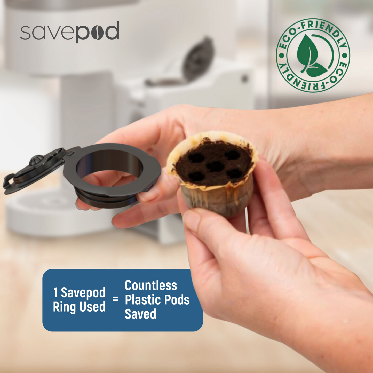 Savepod® Universal Ring - Compatible With All Keurig® Brewers - BPA Free