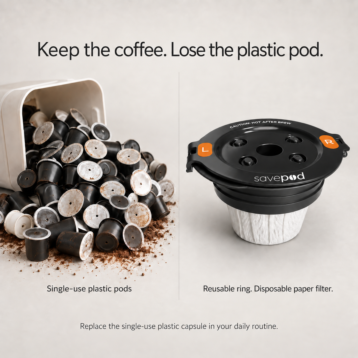 Savepod® PodMaker Starter Kit Bundle With Filter Replacement Guarantee*