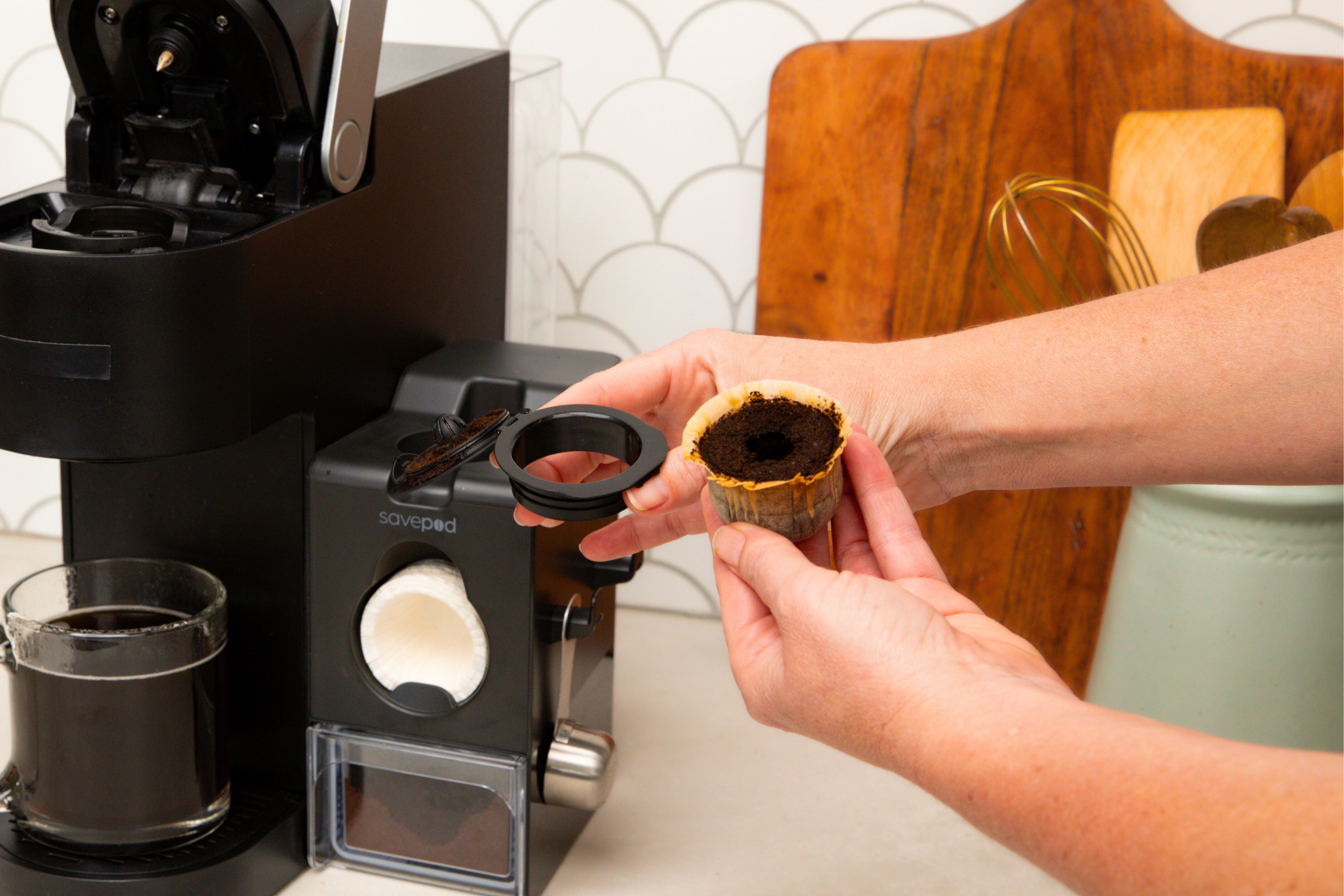 Savepod World s First Coffee Pod Maker Truly Sustainable Pods savepod