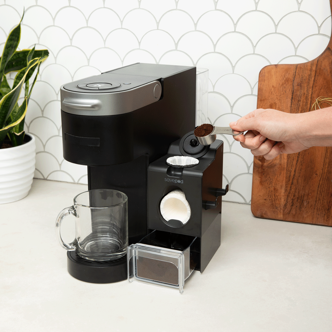 Savepod World s First Coffee Pod Maker Truly Sustainable Pods savepod