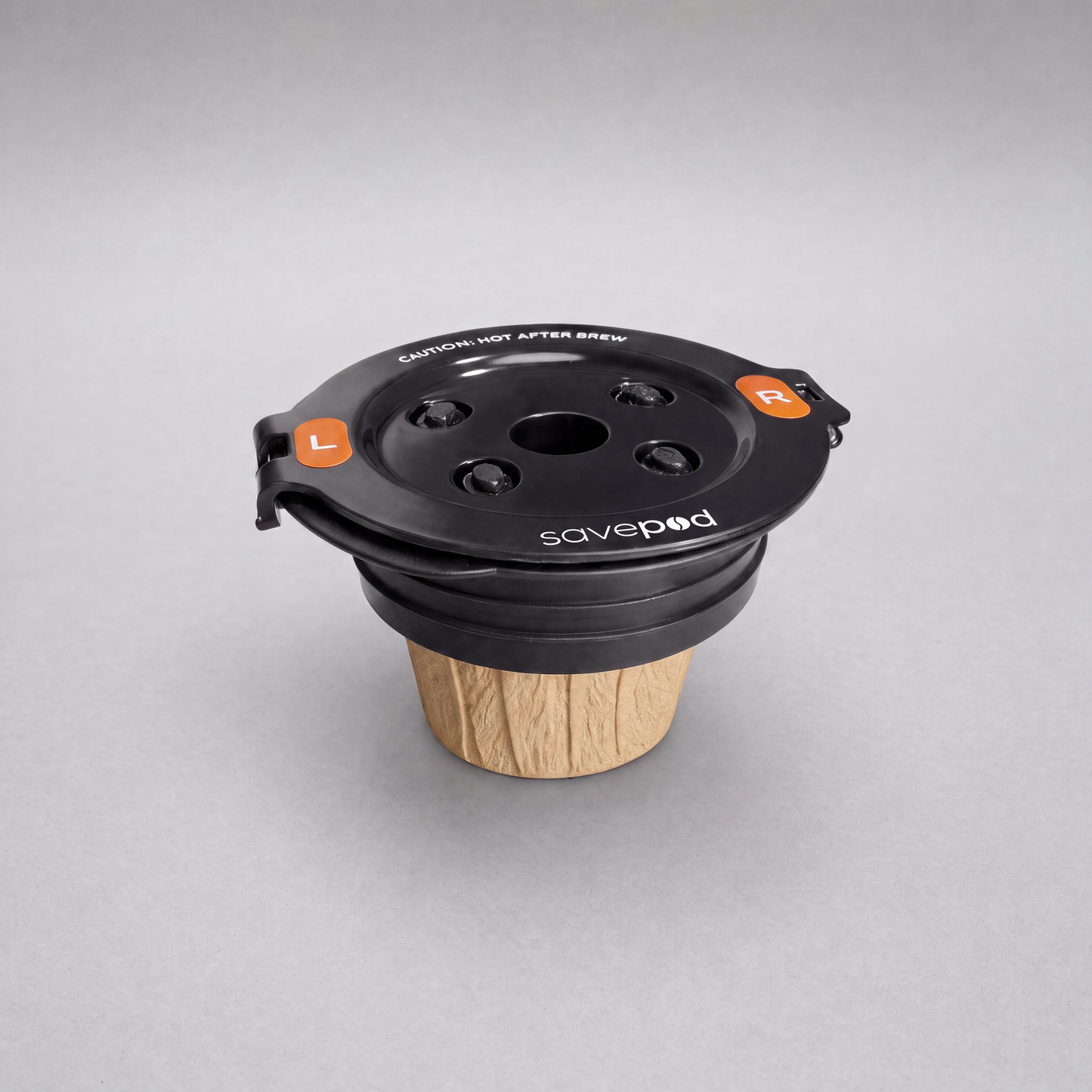 Savepod® Tear-Proof Coffee Filters -  Unbleached Natural Brown - New & Improved - 100% Compostable